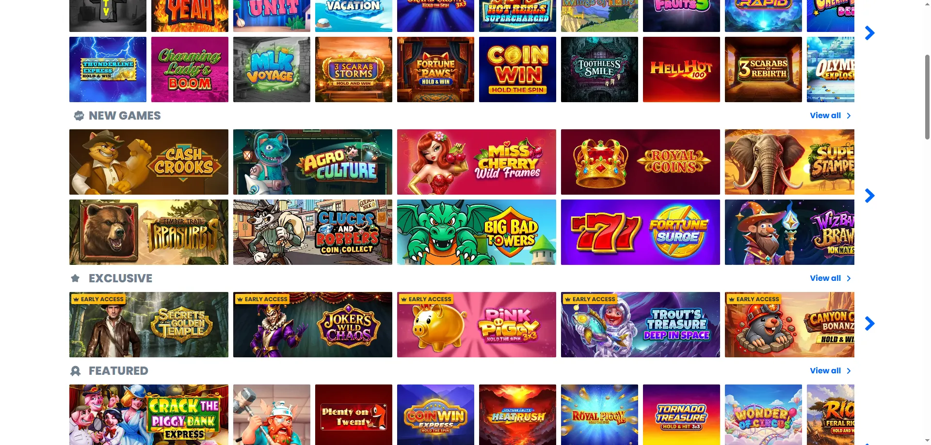 Caça-níqueis e jogos de cassino no 30bet — mais de 6.700 títulos